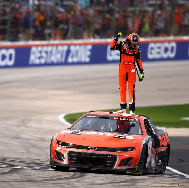 Chase Elliott Ends NASCAR Cup Winless Streak In Double Overtime At Texas: Spire Motorsports rookie Carson Hocevar rounded out the top 10.