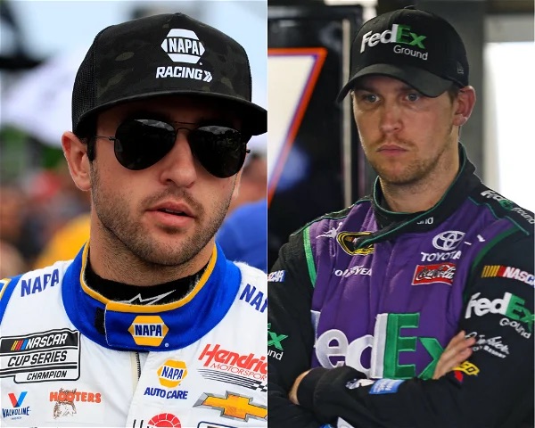 NASCAR Issues: Chase Elliott and Denny Hamlin are at it again