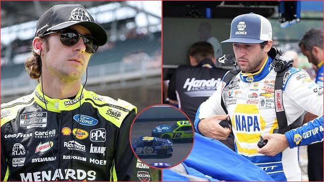 Chase Elliott breaks silence on last-lap crash with Ryan Blaney at Michigan and sends a 7-word heartfelt message to him.