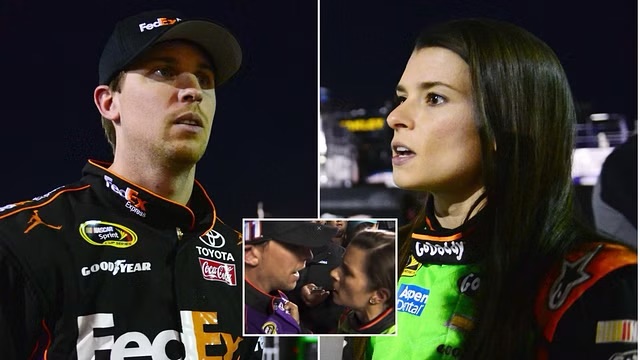 “What the f**k are you doing?” – Danica Patrick grabbed Denny Hamlin’s collars after a frustrating race