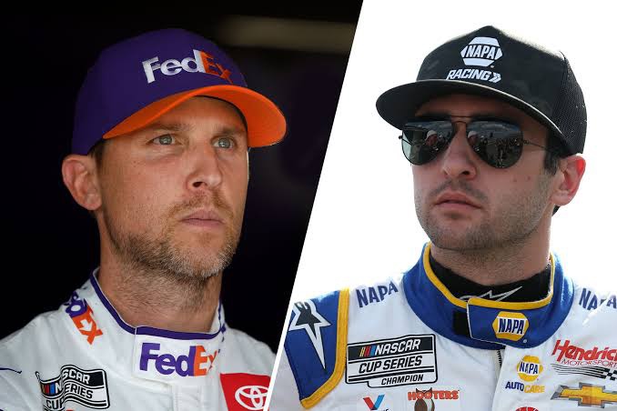 NASCAR suspend Chase Elliott following collision with Denny Hamlin at Charlotte event