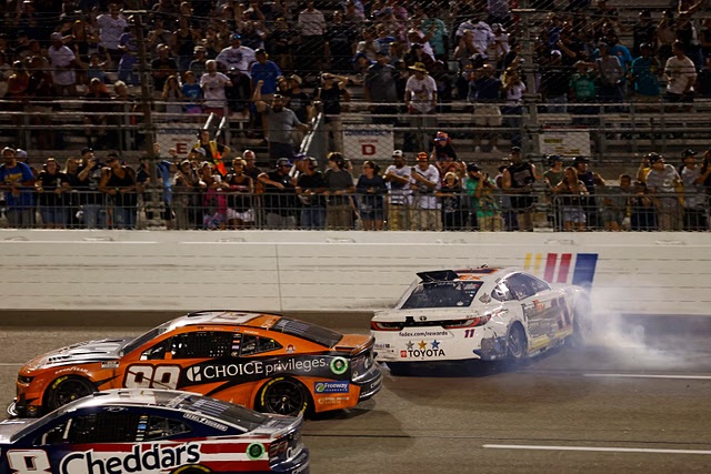 Denny Hamlin won’t stop talking as he PROVES that Austin Dillon INTENTIONALLY caused the wreck at Richmond! :”He’s a cheat”