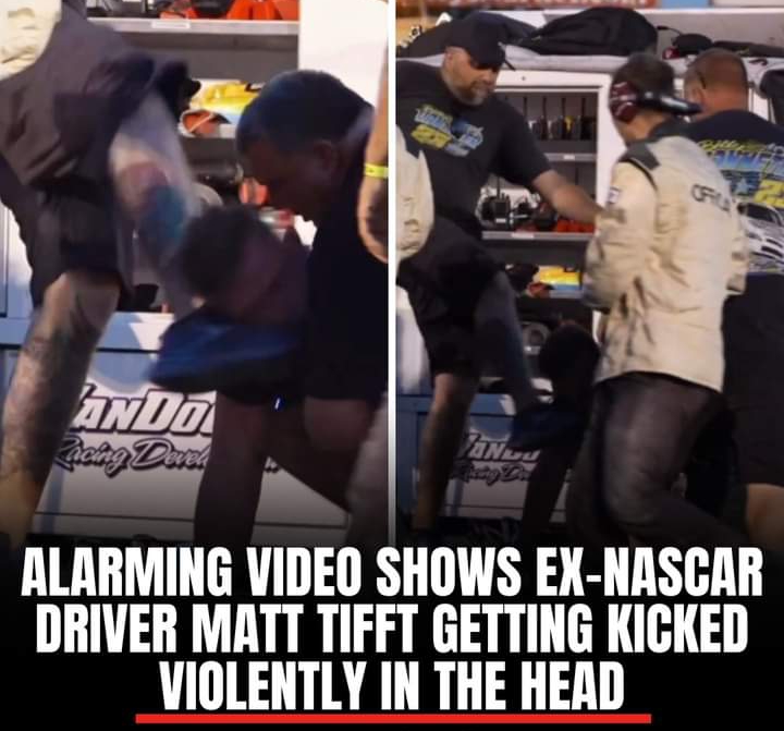 SHOCKING: Ex-NASCAR Driver Matt Tifft Kicked in the Head While Pinned to the Ground!