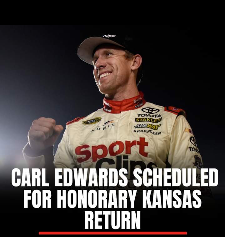 Carl Edwards Set for a Surprise Return to Kansas Speedway in a New Role