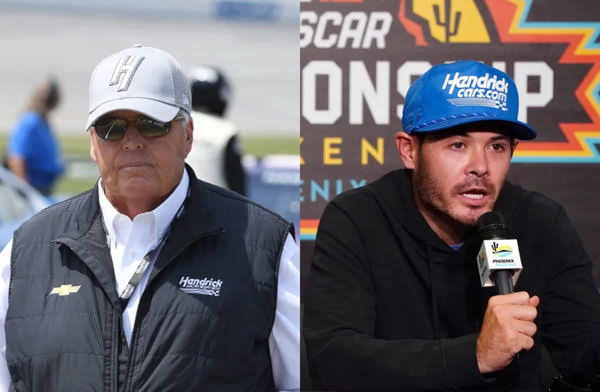 “Kyle Larson Sparks Fan Outrage, Defends Rick Hendrick’s Star Amid Kansas Controversy”