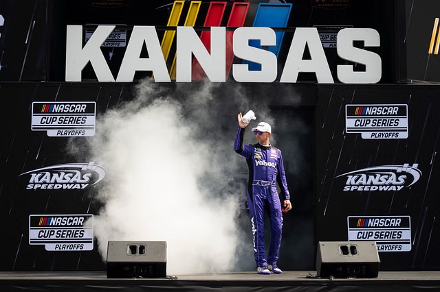 Denny Hamlin Reveals why he dominates at Kansas…..