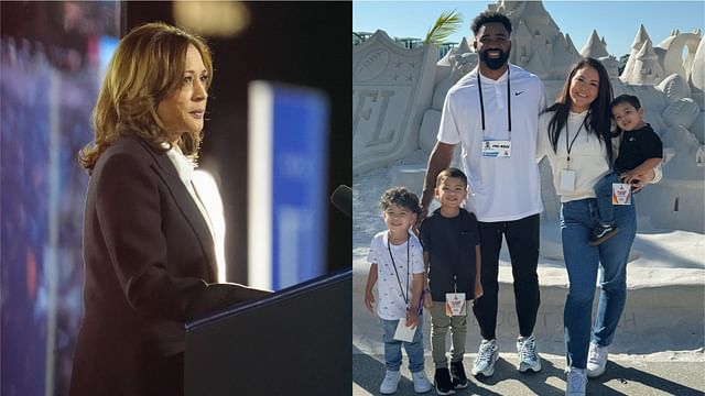 Raheem Mostert’s Wife Devon Reacts with Three Words as Kamala Harris Pulls $2M in Ads from North Carolina