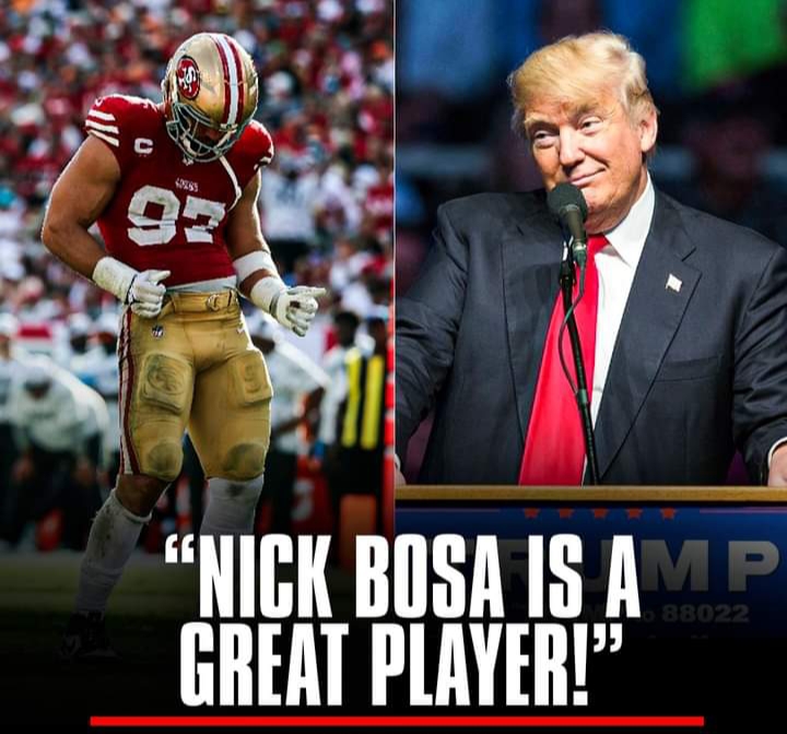 Donald Trump backs Nick Bosa after 49ers star mimics President’s signature dance move following a sack