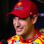 Just in: Joey Logano’s car failed tech inspection for a second time, costing the team their pit stall selection and leading to a crew member’s ejection