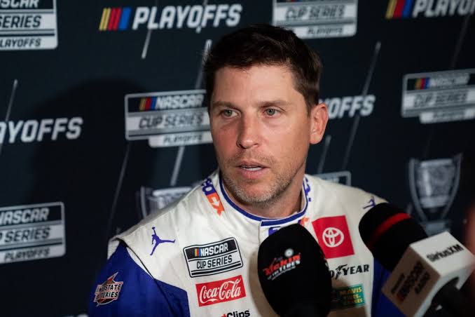 “Denny Hamlin Slams NASCAR After Pace Car Crash Throws Race into Turmoil”