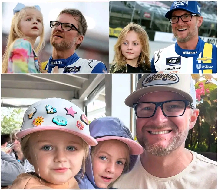 Dale Earnhardt Jr.’s two daughters inspired him to return to racing after retiring in 2017